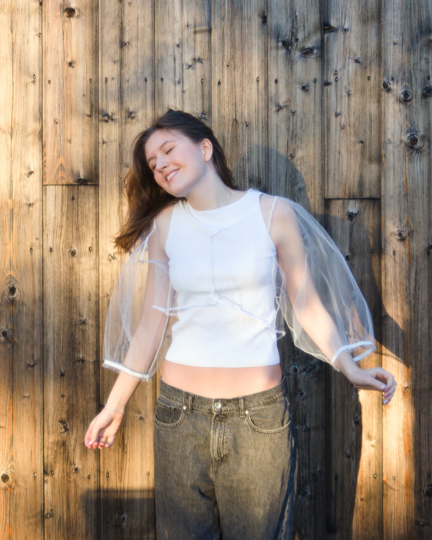 Blouse transparente en tulle, style blouse à chemisier, avec chemisier à tulle et blouse transparente.