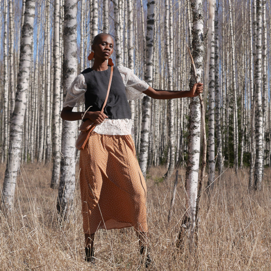 Alva long skirt with pockets - PREorder