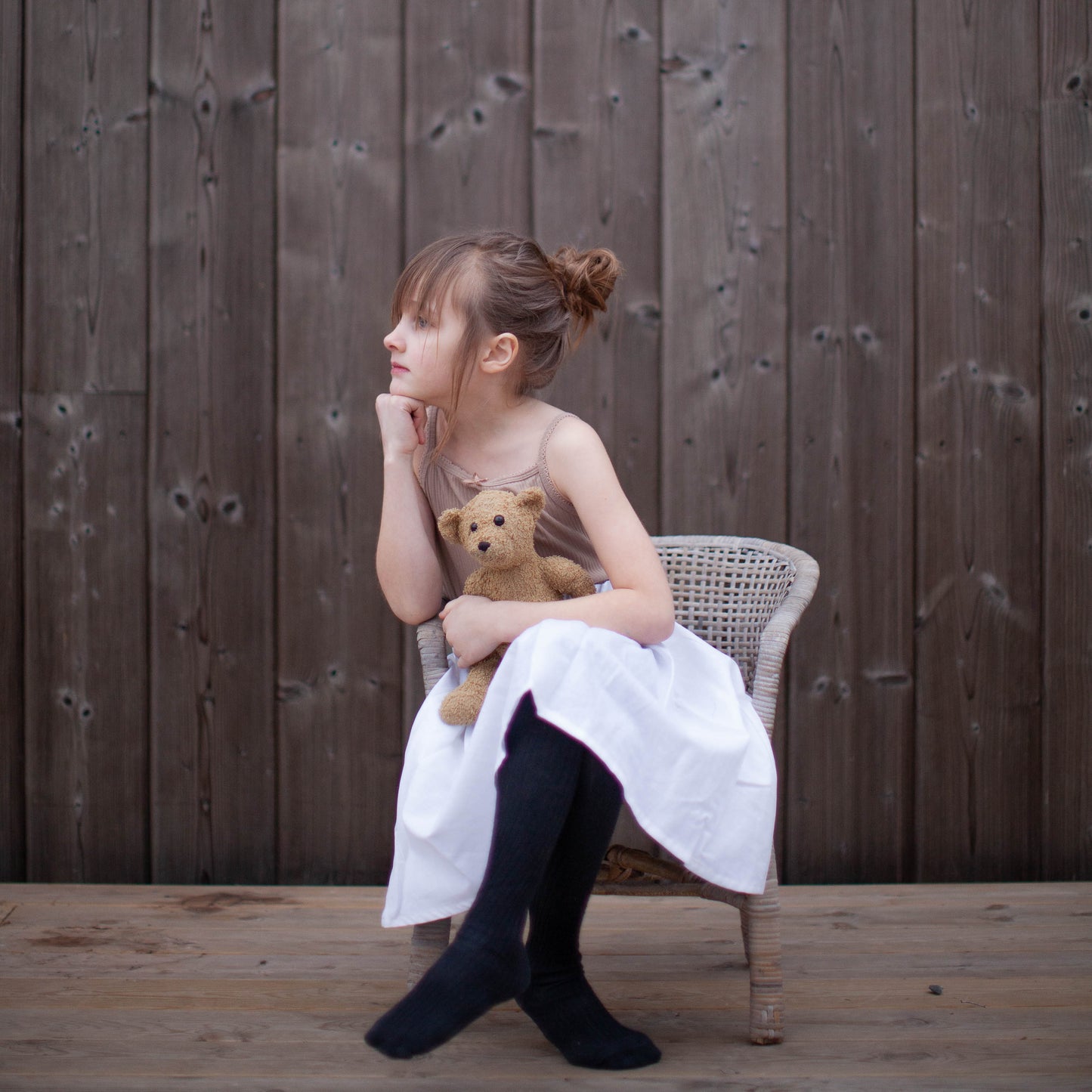 Jupe en tissu recyclé 4-7 ans