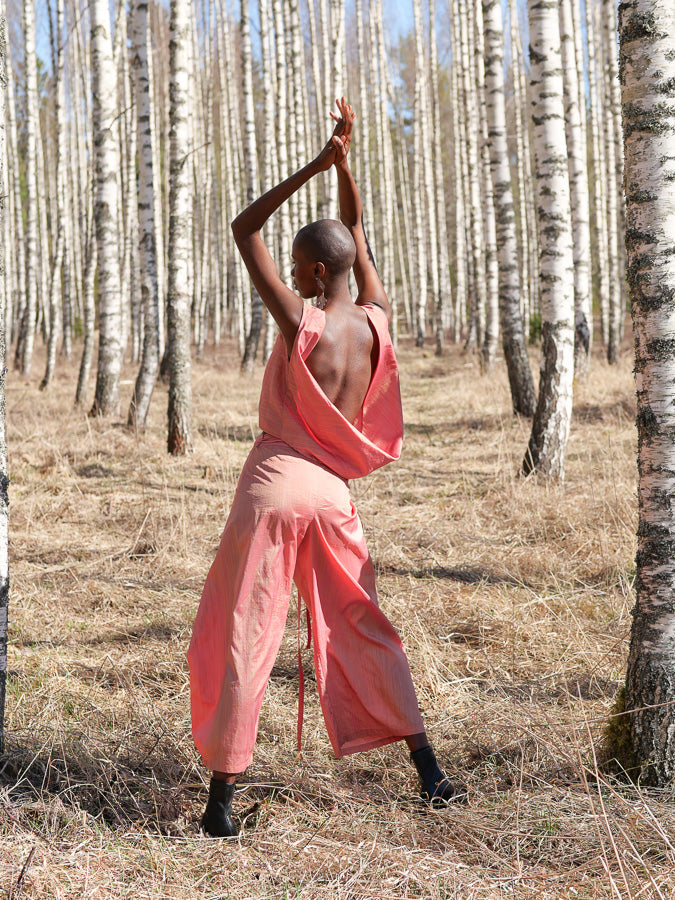 Omlottbyxor i vintagetyg