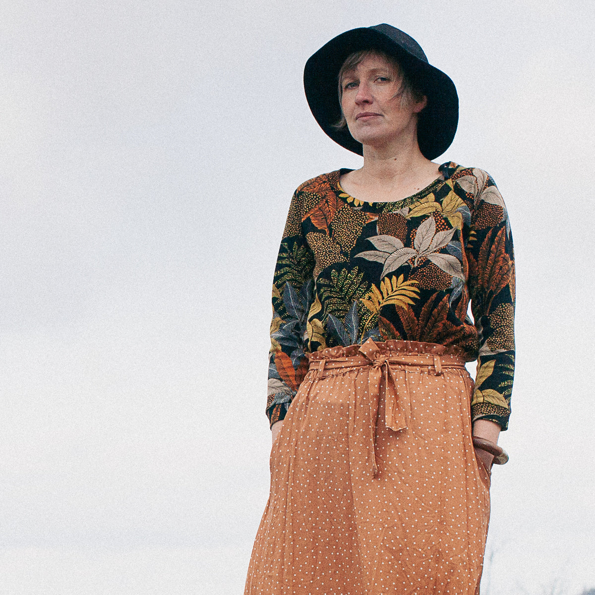 Sweatshirt, mönstrad