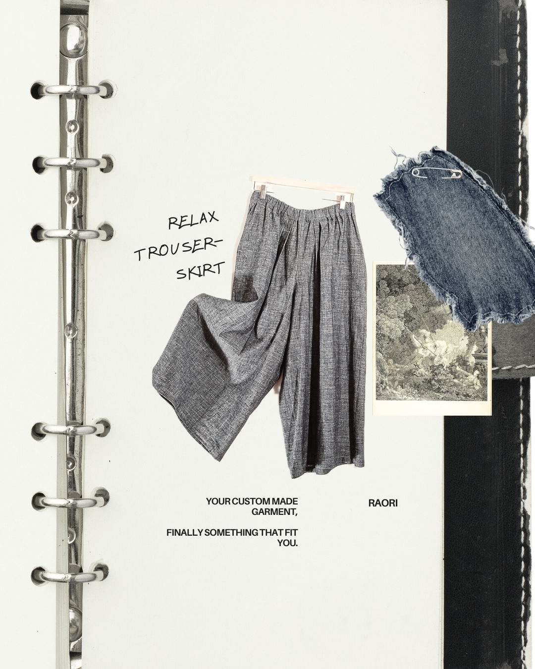 COLLECTION Relax trouser-skirt