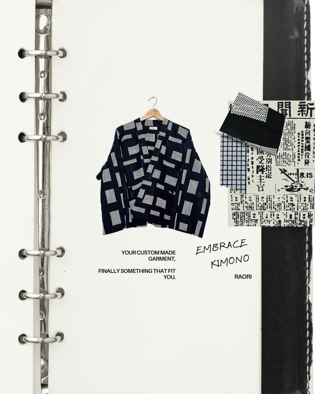 COLLECTION Embrace kimono