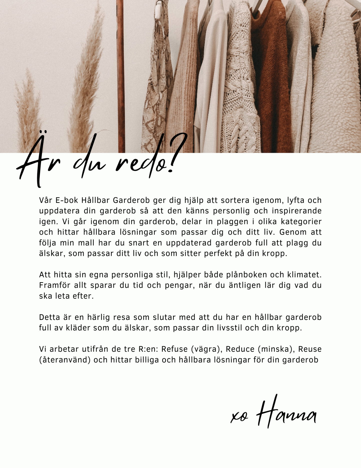 Din hållbara garderob