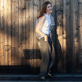 Sheer tulle blouse