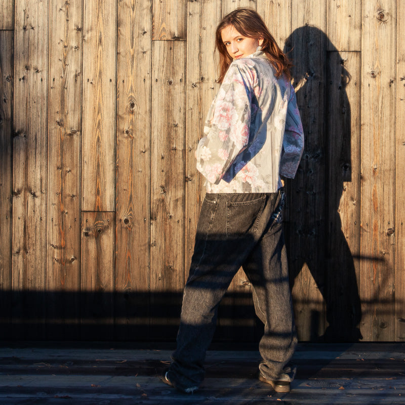 Kimono sydd av 80-talsgardiner