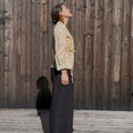 Desert yellow wrap top