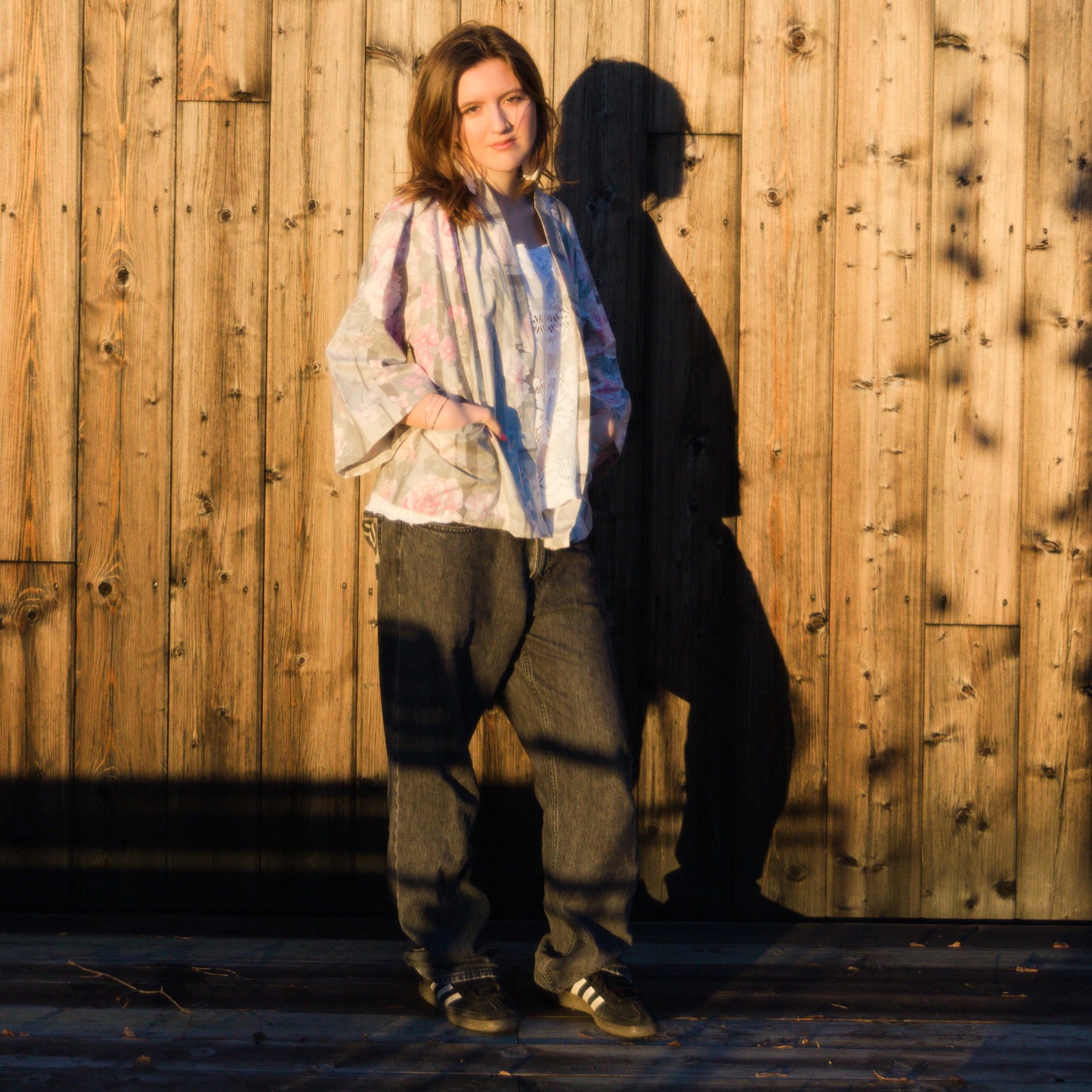 Kimono av 80-talsgardin