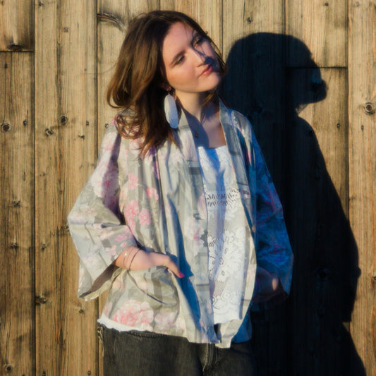 Kimono av 80-talsgardin