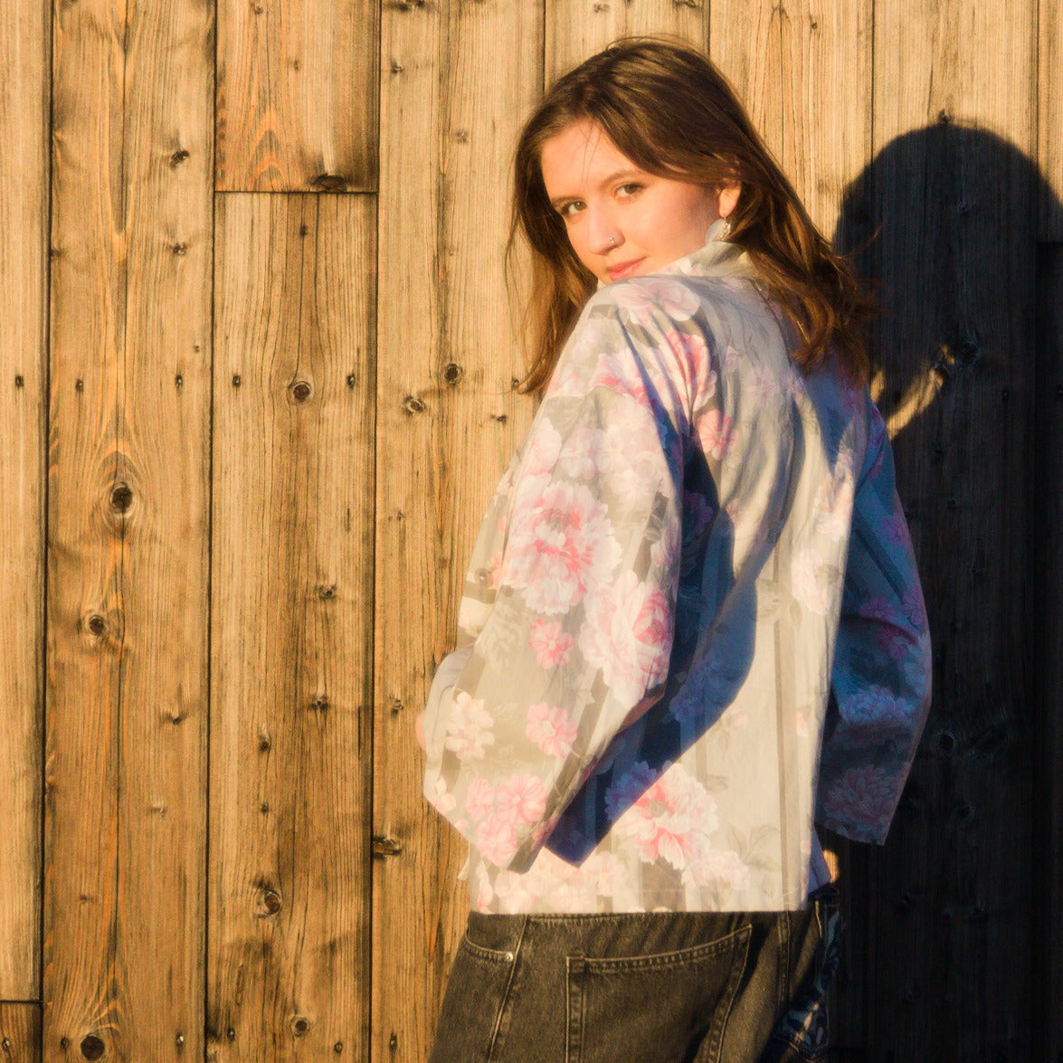 Kimono av 80-talsgardin