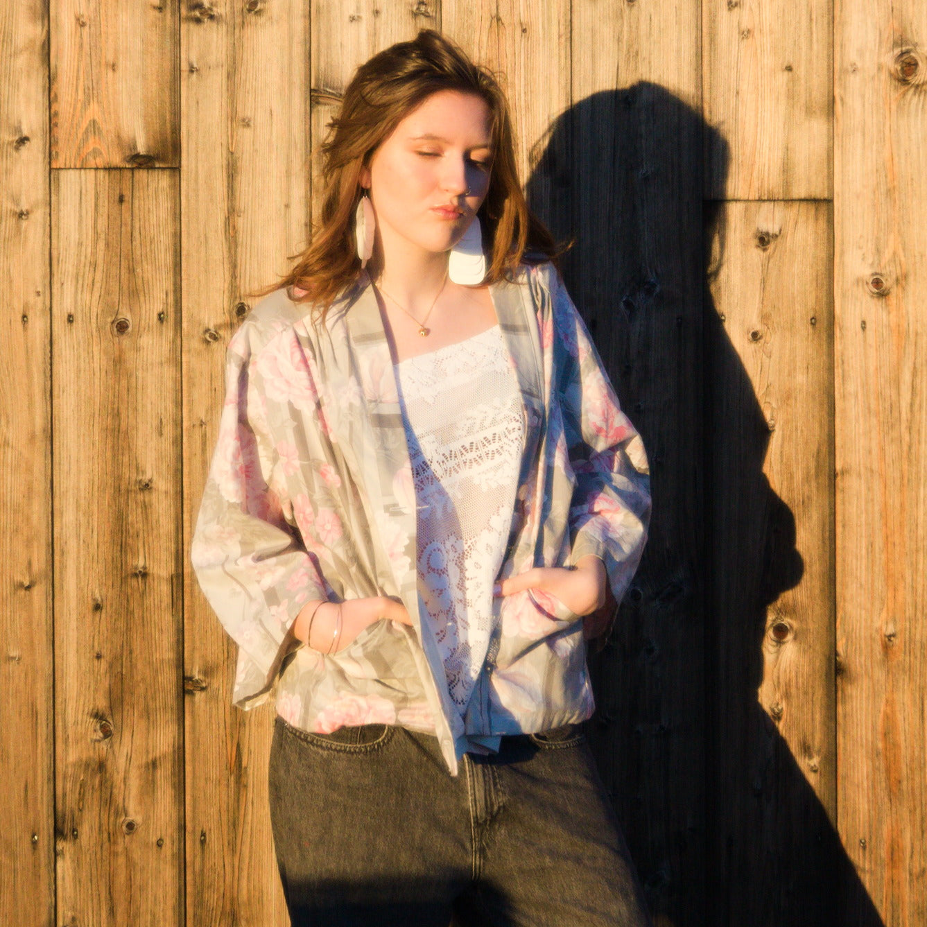 Kimono av 80-talsgardin