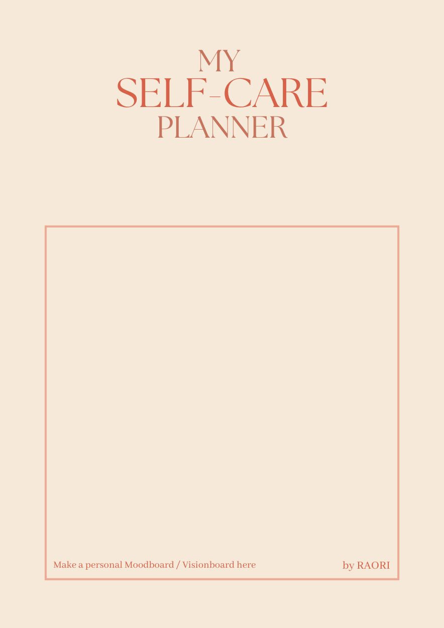 My Self Care Planner