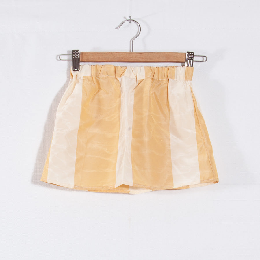 Skirt made from recycled fabric, ages 2–4