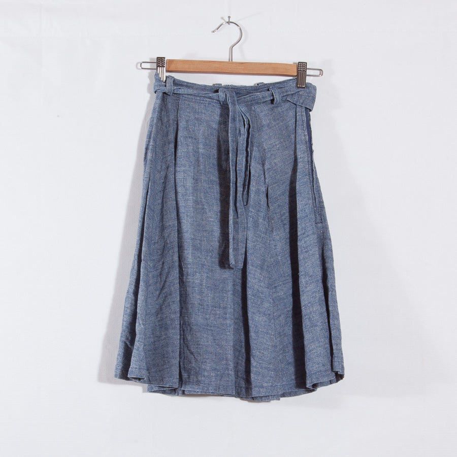 Skirt in linen/hemp, 7-10 years