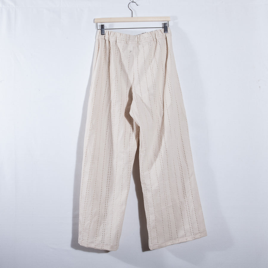 Pantalon avec un motif de dentelle, M/L