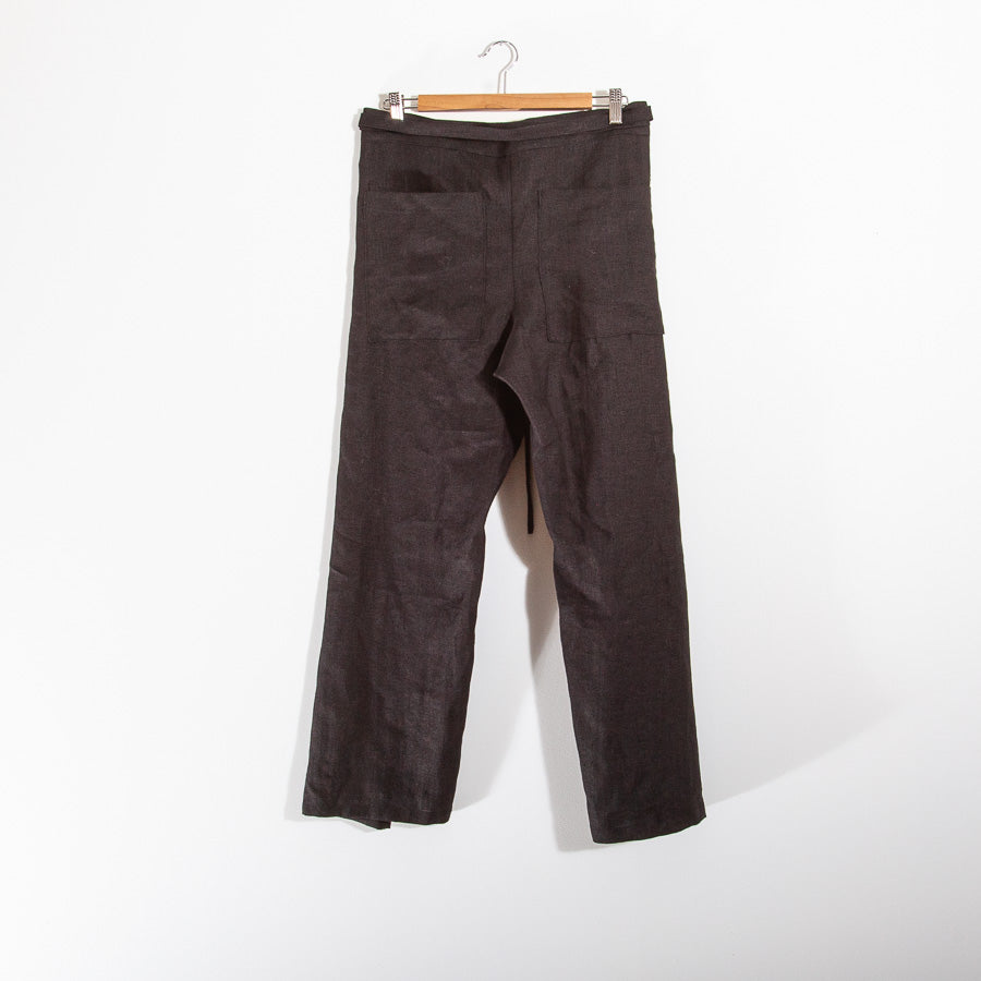 Elisiv wrap trousers in hemp - PREorder