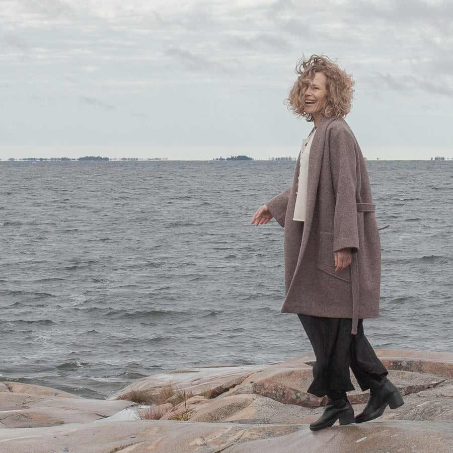 COLLECTION Elsa wool coat