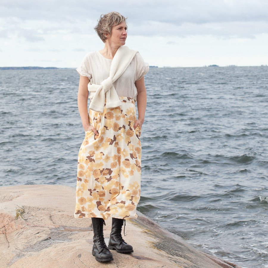Water colour skirt