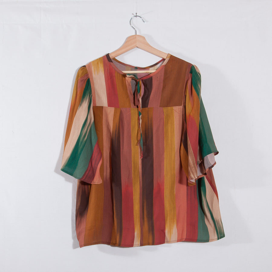 Hanna blouse with puff sleeves, S-XL