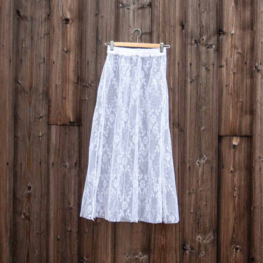 Skirt in recycled curtain fabric, S/M