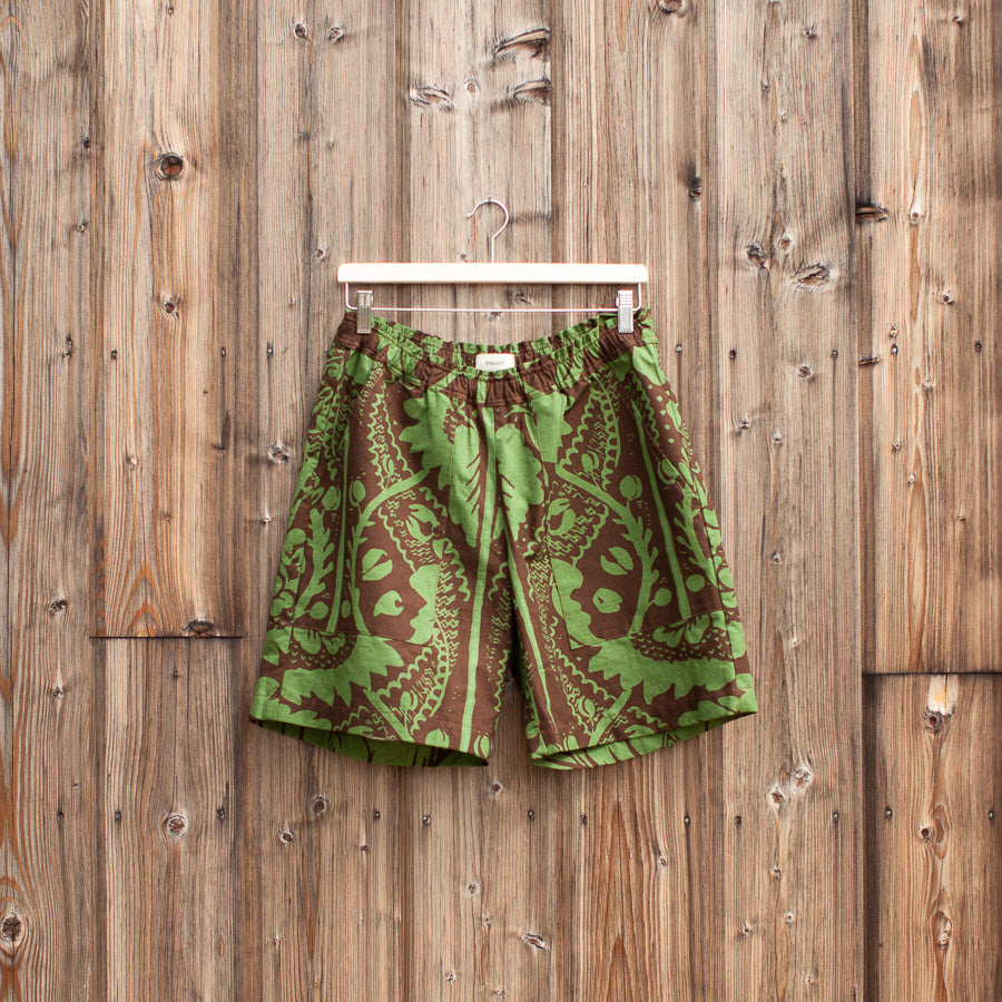 Shorts av Marimekko-tyg