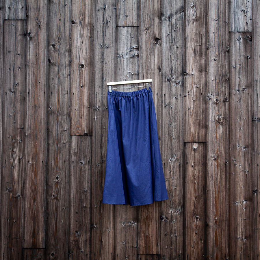 Skirt made from upcycled curtain fabric