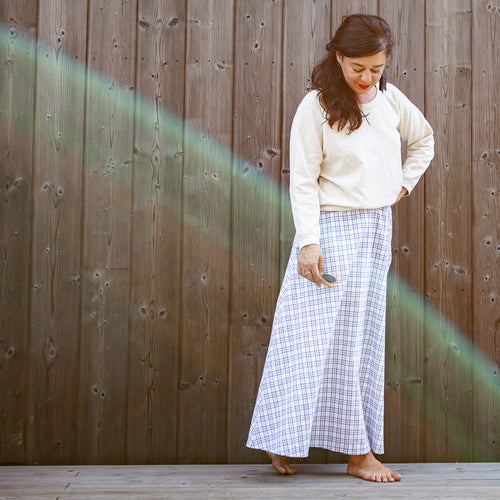 Beige cotton sweater