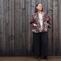 Short floral kimono