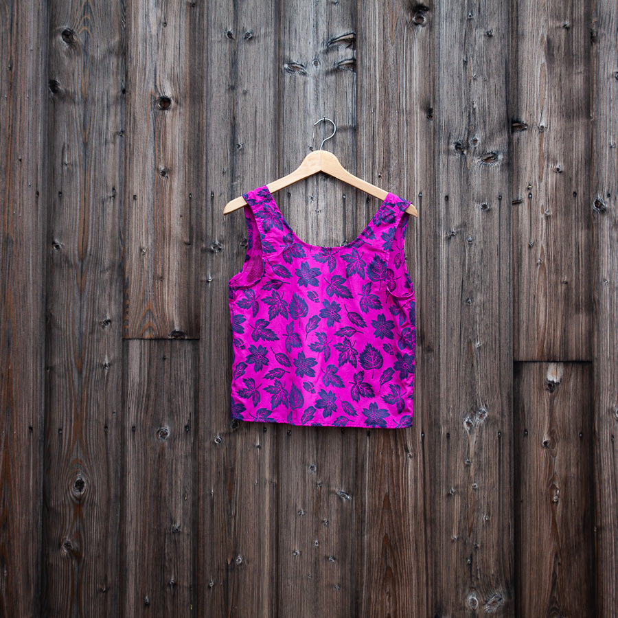 Pink crop top