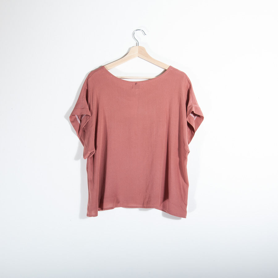 T-shirt tissé Rosa Filippa, M/L