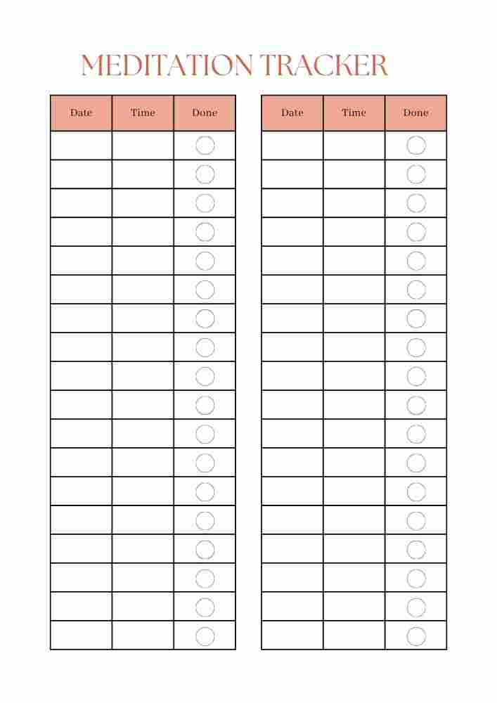 My Self Care Planner