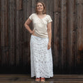 Cotton tablecloth skirt