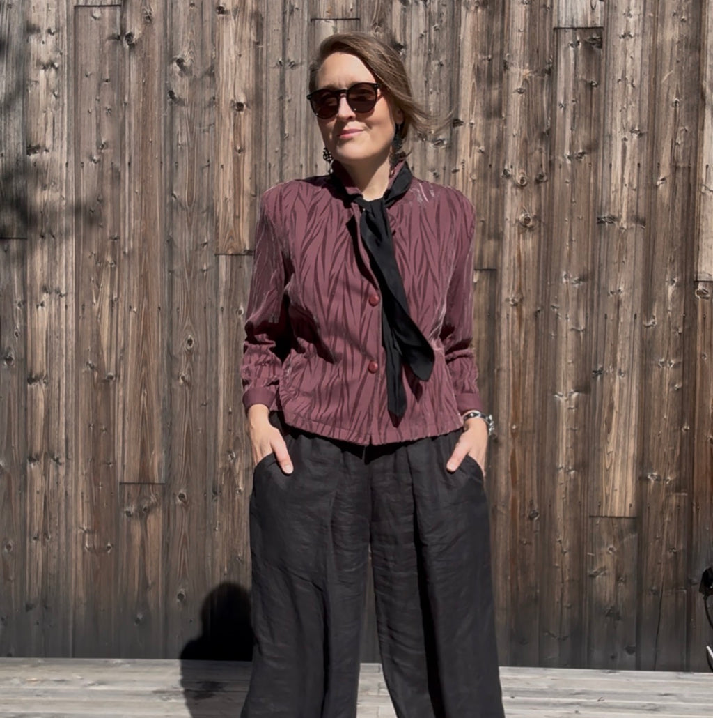 Cropped REmake jacket