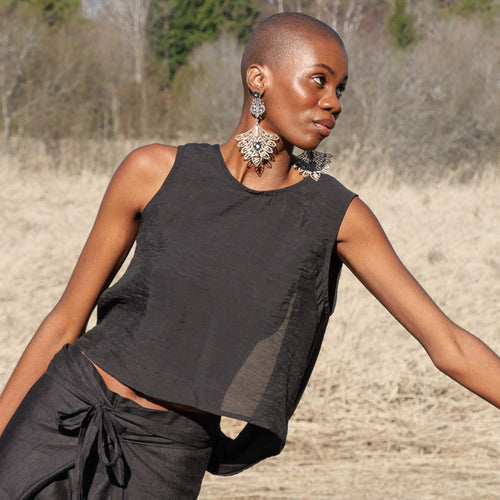 Draped top