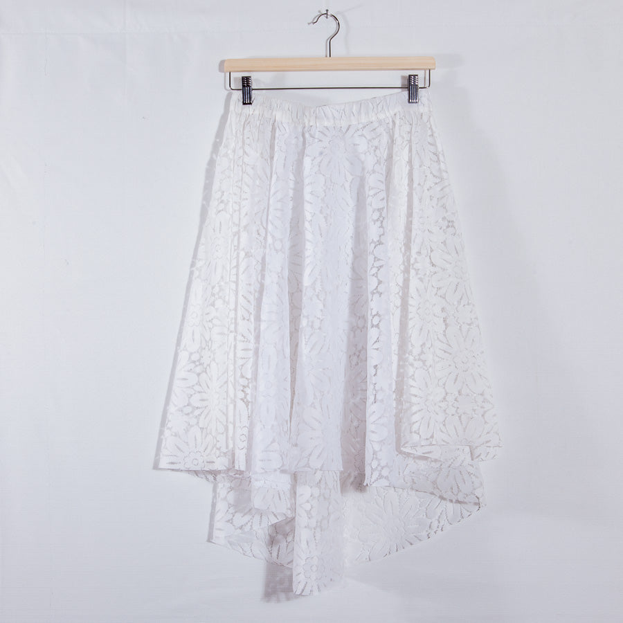 Skirt in recycled curtain fabric, S/M